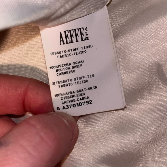 Philosophy di Lorenzo Serafini Colorblock Goat Skin Leather Jacket - Picture 4 of 7